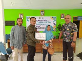 PENYALURAN BLT DD BULAN JULI 